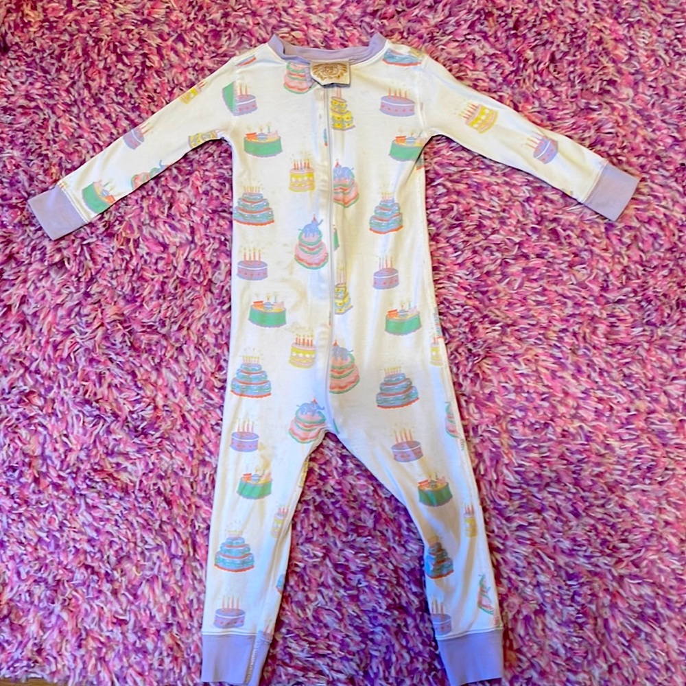 TBBC birthday cake pajamas